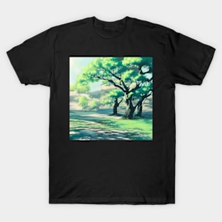 Anime Style Landscape T-Shirt